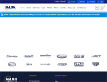Tablet Screenshot of mann-engineering.com